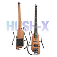 Donner HUSH X Electric Guitar Travel Coil Spilt Function Humbucker HS Pickups