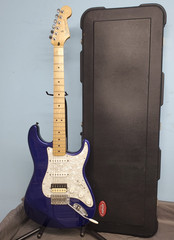 Fender Stratocaster MIM Blue Electric Guitar with SKB Hard Case