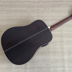 D 28 Acoustic guitar 301 Electric natural color spruce board top rosewood back