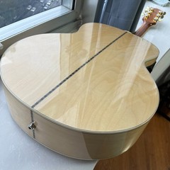 Ship US SJ-200 Standard Acoustic Guitar Natural Spruce Top Floral Pickguard