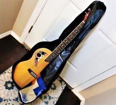 🎸NEW WINTER SPECIAL!🎸O Style Acoustic Guitar +Case/Bag +Rosewood FB!