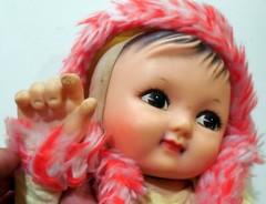 VINTAGE DOLL MADE IN CHINA red 1970s 洋娃娃 文化革命 CULTURAL REVOLUTION