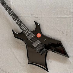 Solid Body Electric Guitar Stainless Rounded Fret FR Bridge C Neck Free Shipping