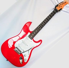 🎸FREE SHIPPING!🎸+AMP! S Style Electric Guitar +Soft Case/Gig Bag +Strap +Cable