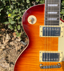 Flame Maple Top Standard electric guitar Solid-mahogany body 6-String US
