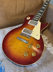 2024 Gibson Custom Shop Les Paul 1959 Reissue R9 Factory Burst VOS Stunning Flam