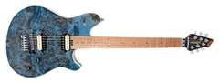 Peavey HP 2 Electric Guitar Poplar Burl Top Transparent Blue Finish