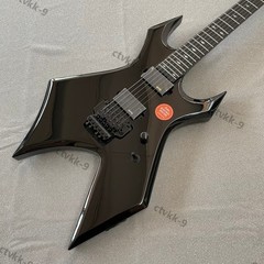 Solid Body Electric Guitar Stainless Rounded Fret FR Bridge C Neck Free Shipping