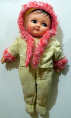 VINTAGE DOLL MADE IN CHINA red 1970s 洋娃娃 文化革命 CULTURAL REVOLUTION