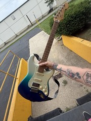 Fender Player Plus Stratocaster Electric Guitar – Belair Blue Barely Played