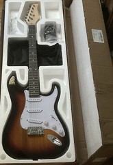 BEGINNER GLARRY Fender Stratocaster Electric Guitar SUNBURST