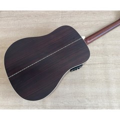 D 28 Acoustic guitar 301 Electric natural color spruce board top rosewood back